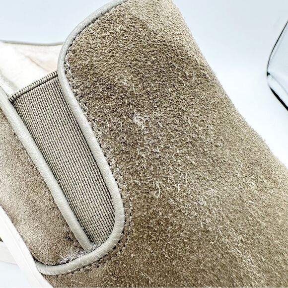 Vince Women’s Garvey 2 Genuine Shearling Lined Slip-On Sneaker Sz 6 - Picture 7 of 12